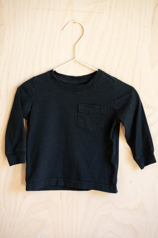 Black Long Sleeve Shirt: 9mos