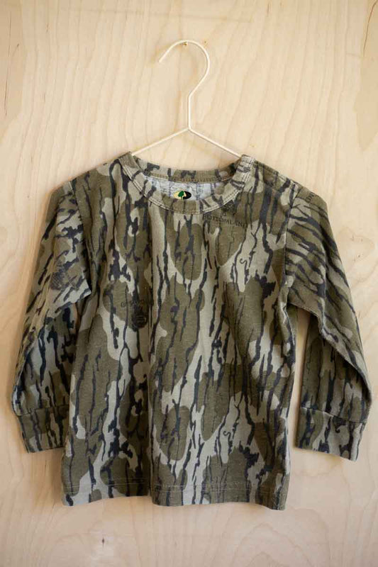 Camo Long Sleeve Shirt: 24mos