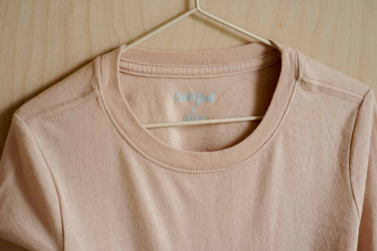 Tan Long Sleeve Basic Tee: 5T