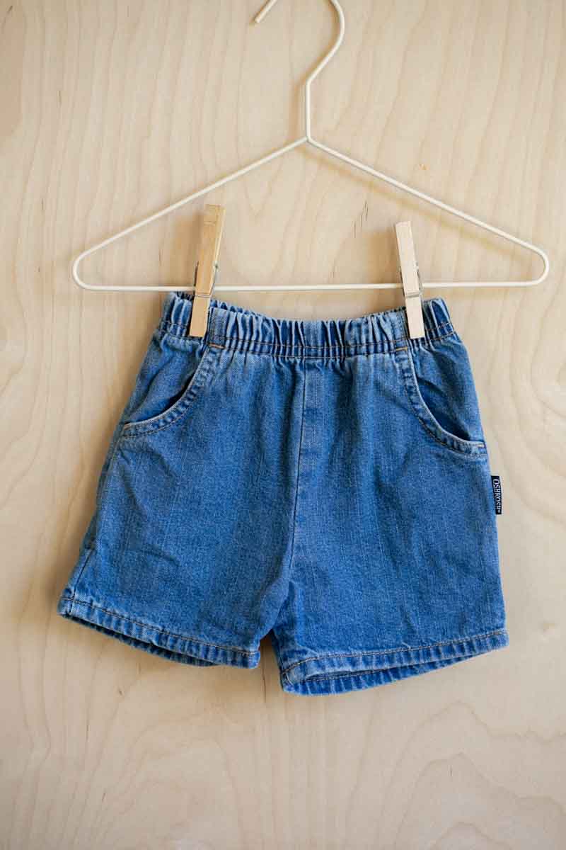 Blue Vintage Denim Shorts: 6-9mos