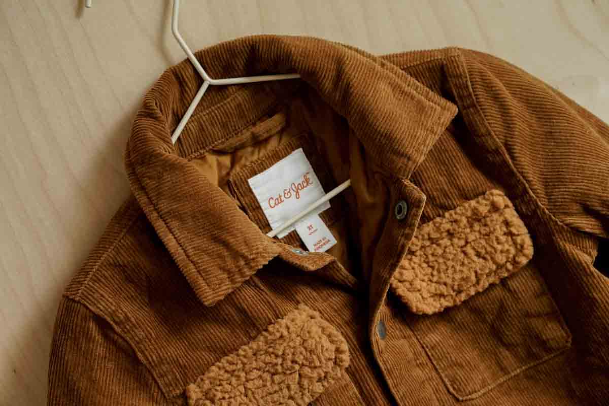 Brown Thick Corduroy Jacket: 2T