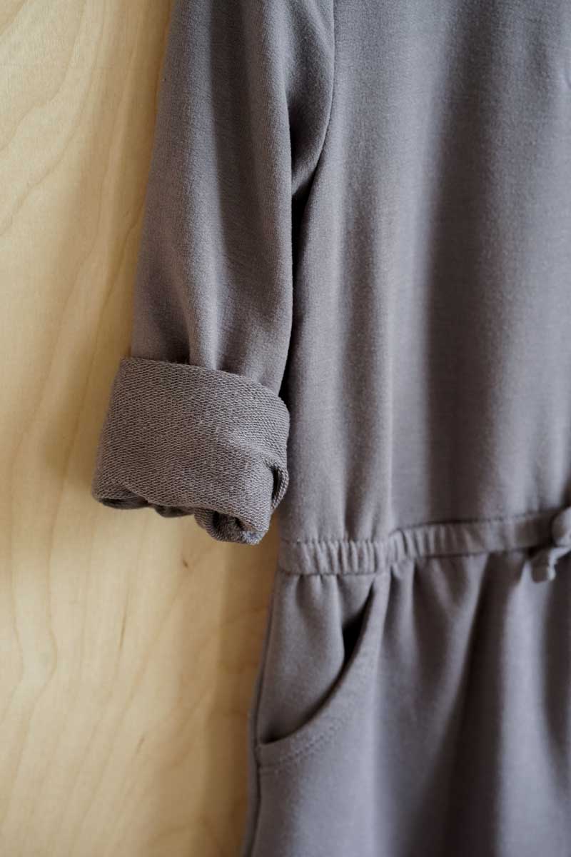 Grey Sweater Short Romper: 3T