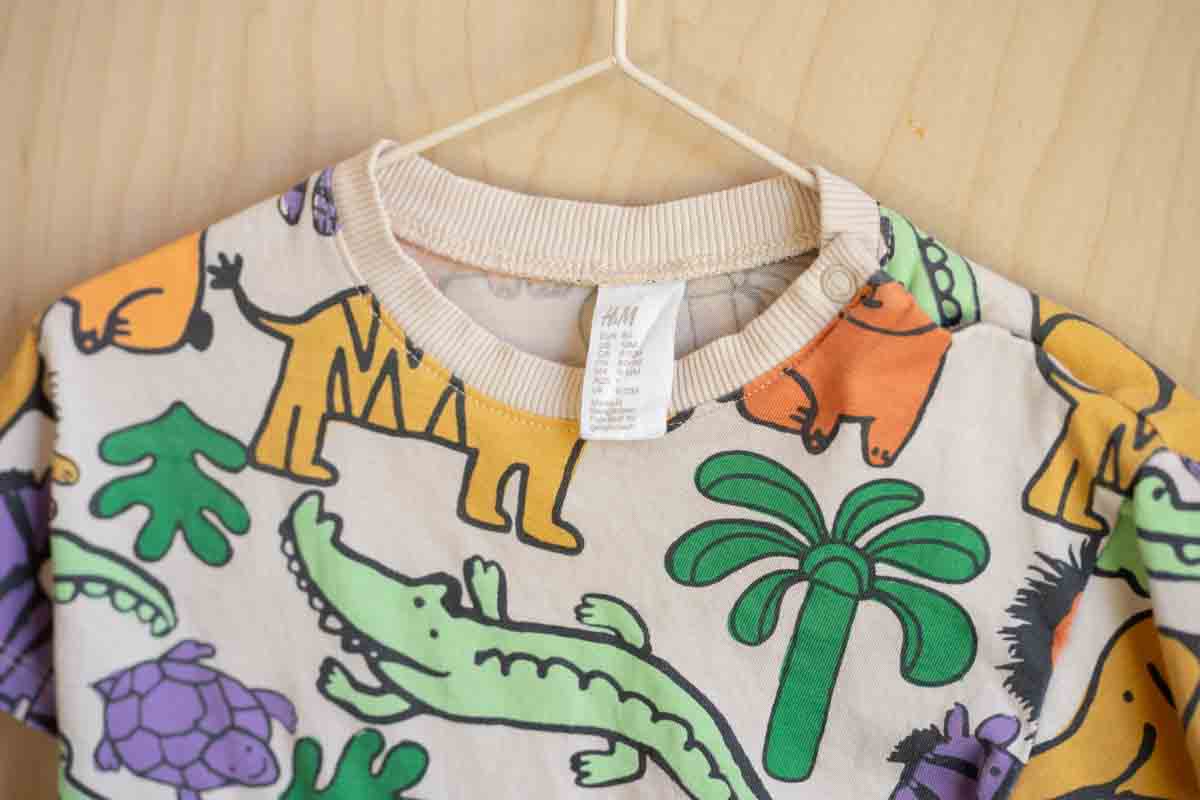 Colorful Wild Animal Tee: 12mos