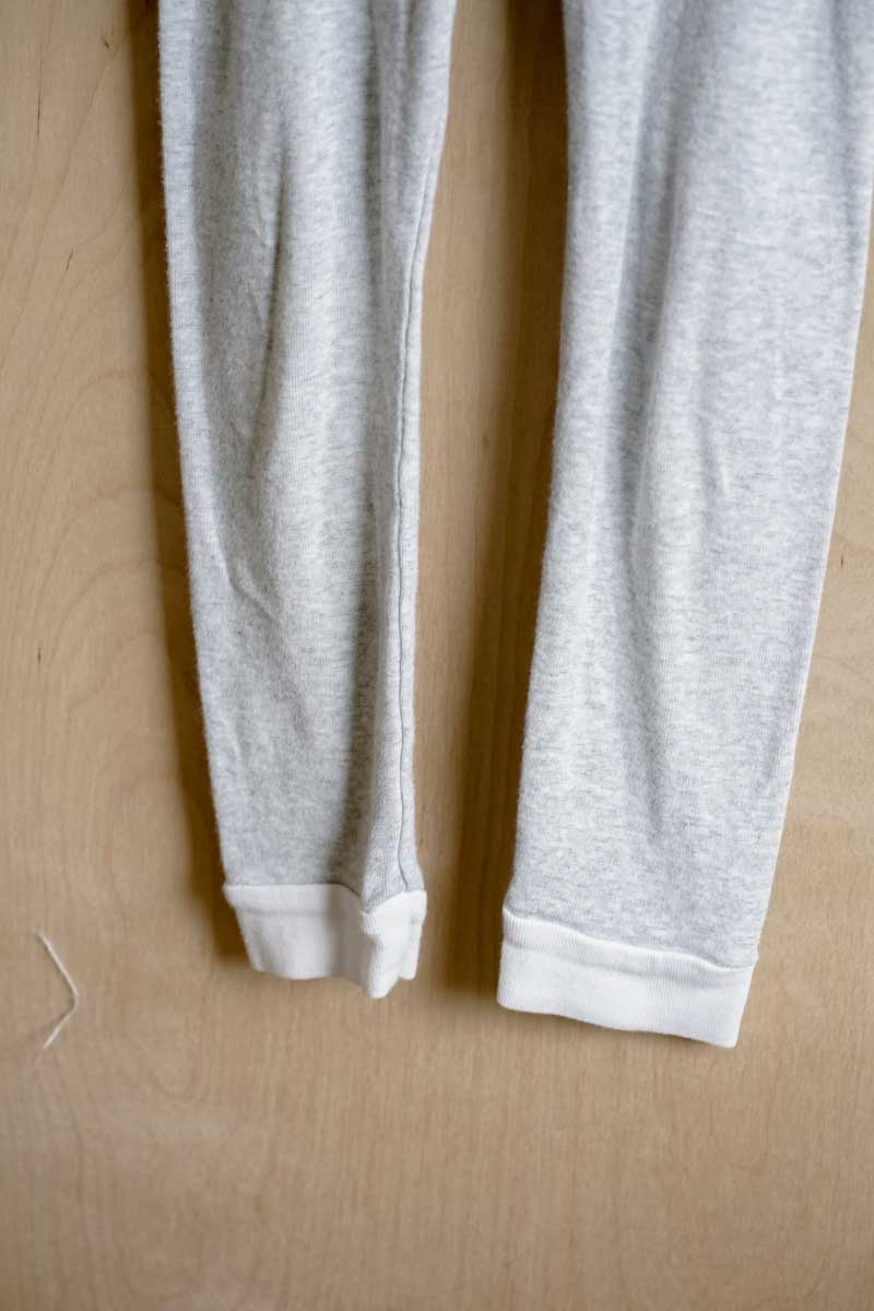 Ash Grey Organic Sleep Pants: 4T