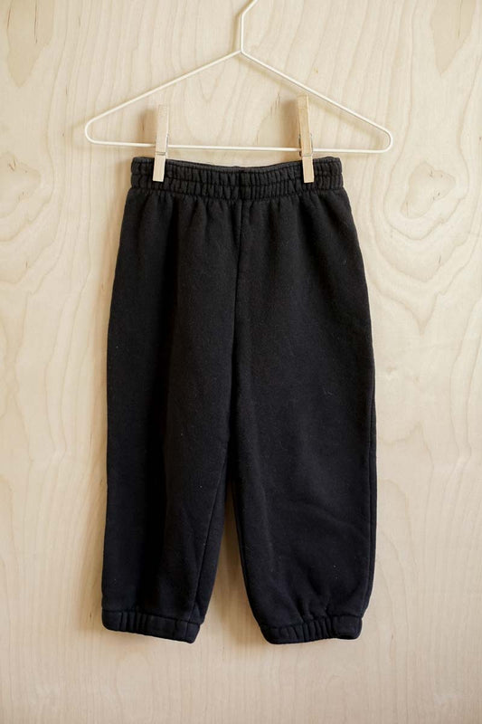 Black Fleece Sweatpants: 18mos