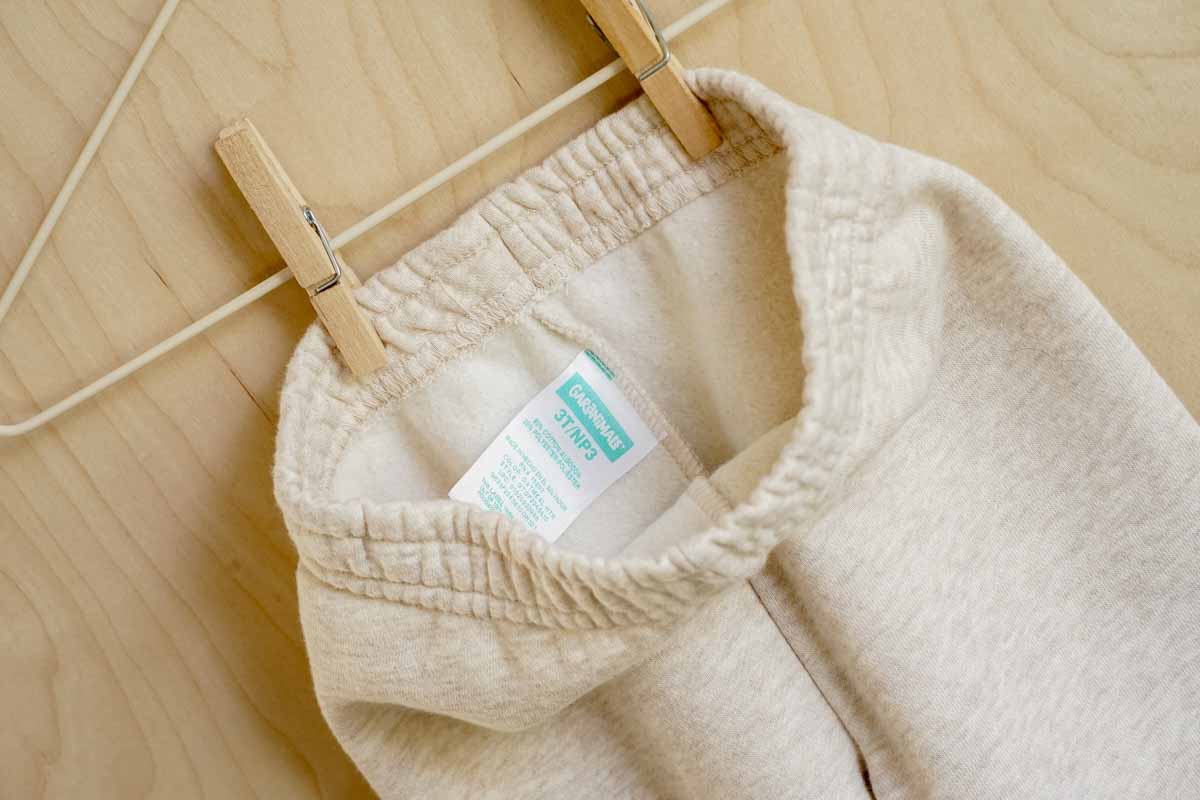 Beige Heather Fleece Sweatpants: 3T